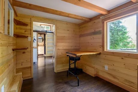 Tiny house living room in Columbia, SC