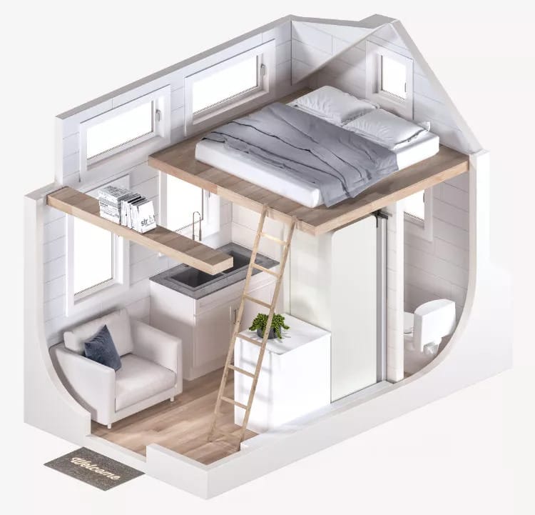 Tiny Living tiny house plan
